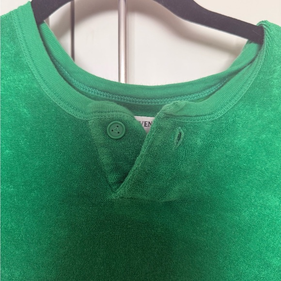 Bottega Veneta Green Short Sleeve Tee - Picture 3 of 5
